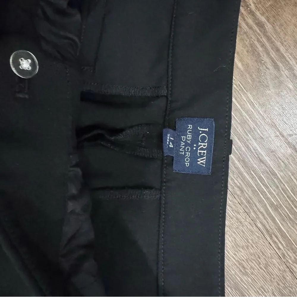 J. Crew women’s Classic Black Dress Pants